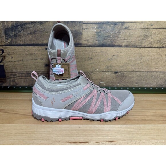 Skechers Seager Hiker Sneakers Womens Size 9 Taupe Comfort Slip On Trail Shoes - Picture 3 of 10